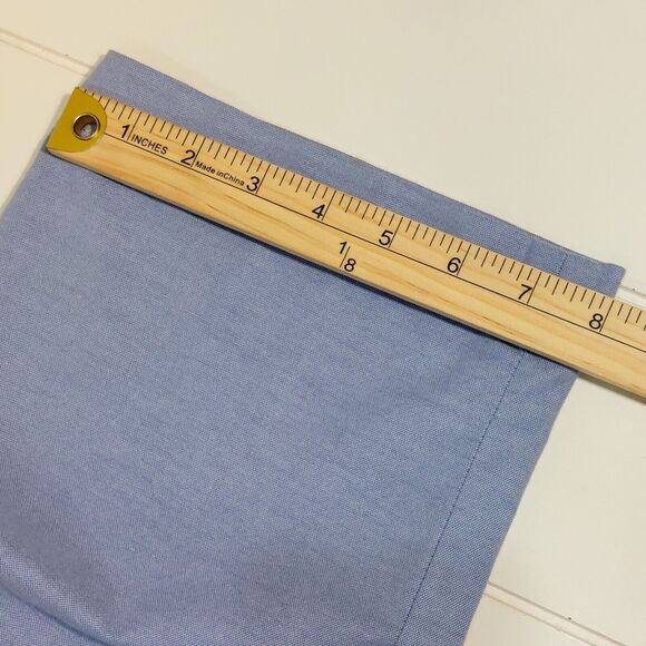 Talbots Women's 14 The Perfect Chino Pants Blue Full Length Cotton Inseam 30.5" - Picture 10 of 10